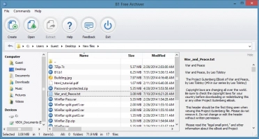 B1 Free Archiver Image 1