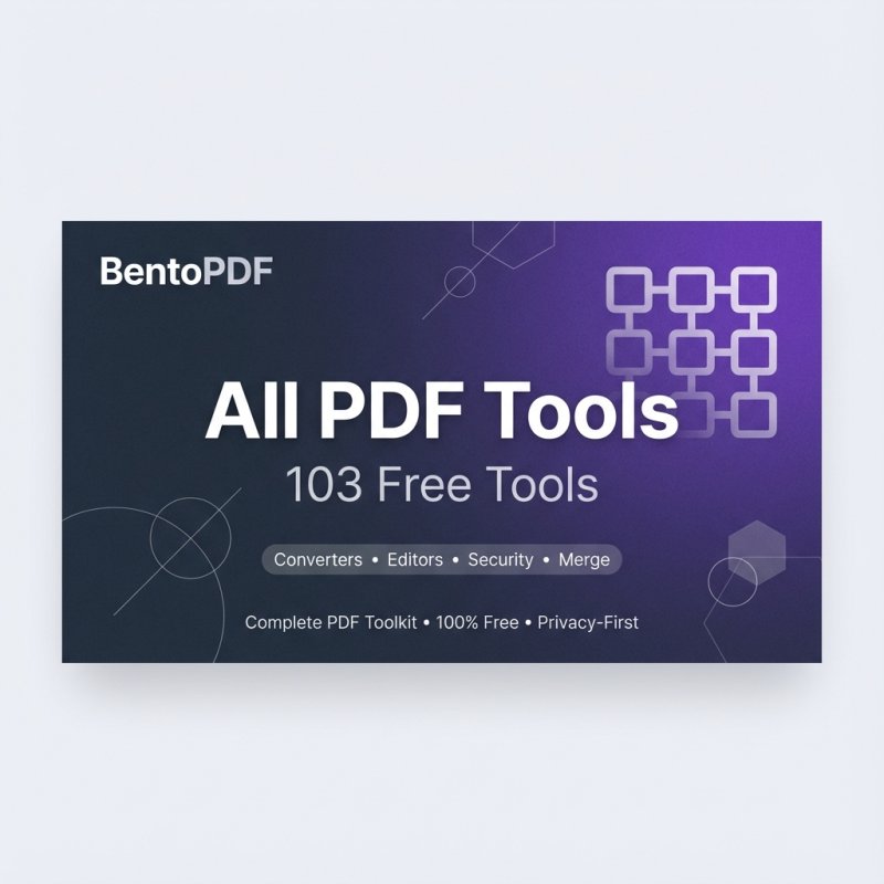 Головна сторінка BentoPDF зі списком безкоштовних інструментів для PDF