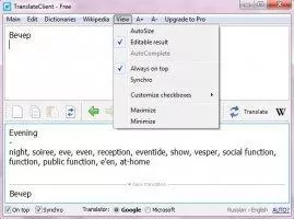 Client for Google Translate Image 4