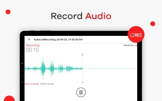 AudioLab Audio Editor Recorder Image 3