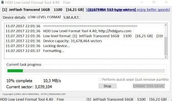 HDD Low Level Format Tool Image 4