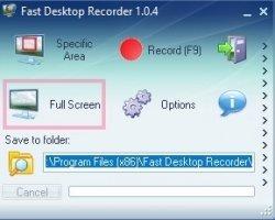 Fast Desktop Recorder Image 1