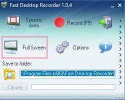 Fast Desktop Recorder Image 1