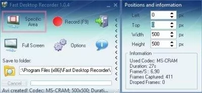 Fast Desktop Recorder Image 5